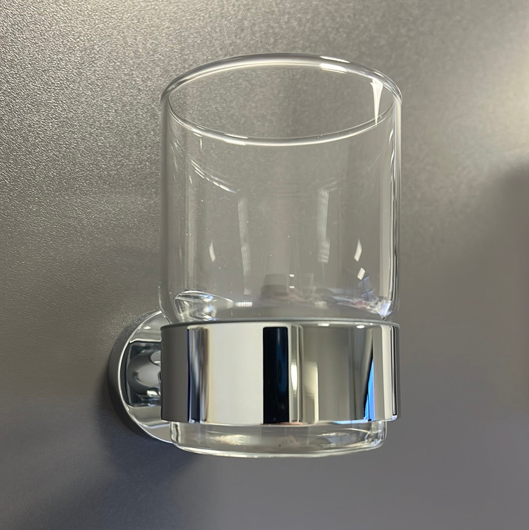 Geesa Nemox Glashouder met glas chroom