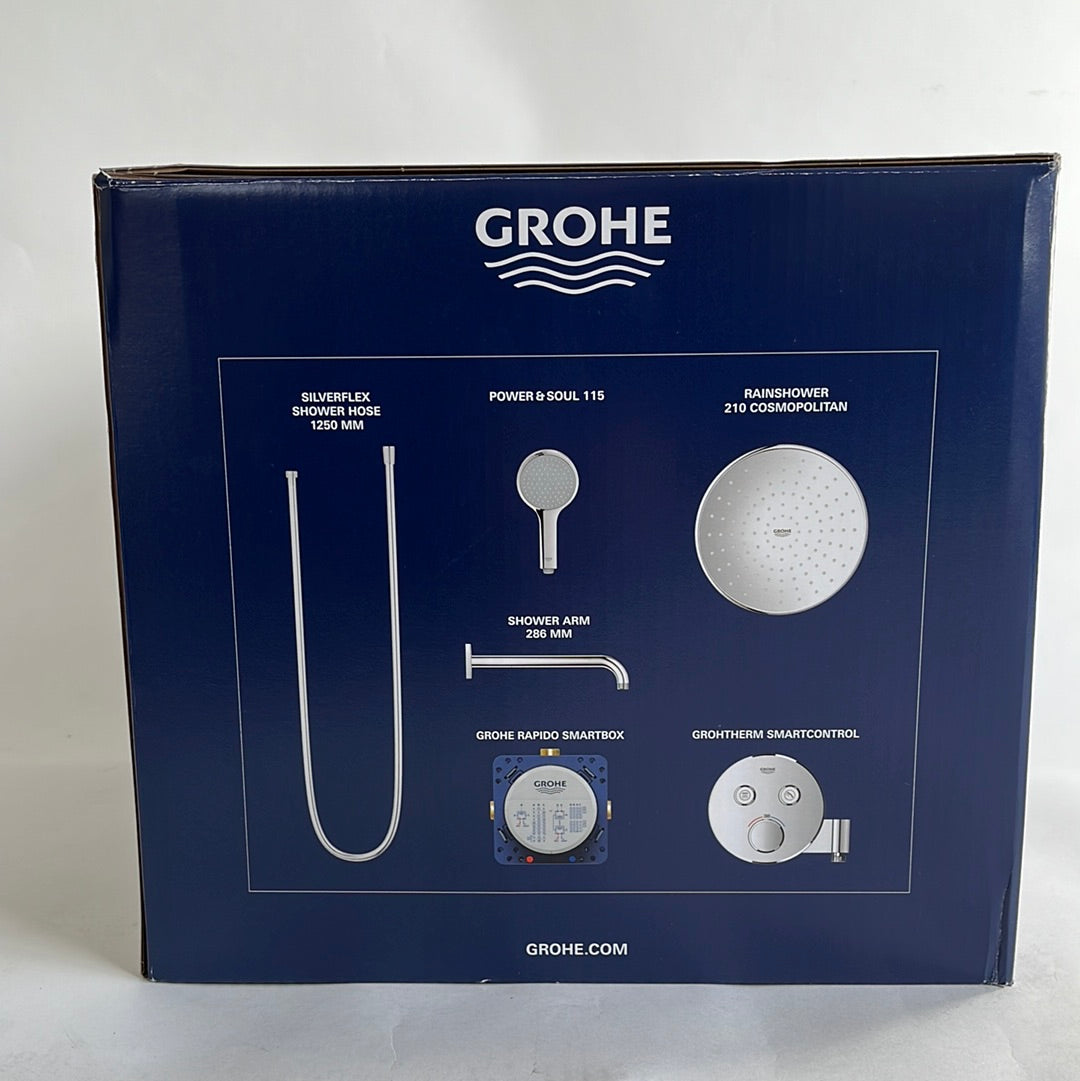 Grohe Cosmopolitan 210 Grohterm smartcontrol rainshower set