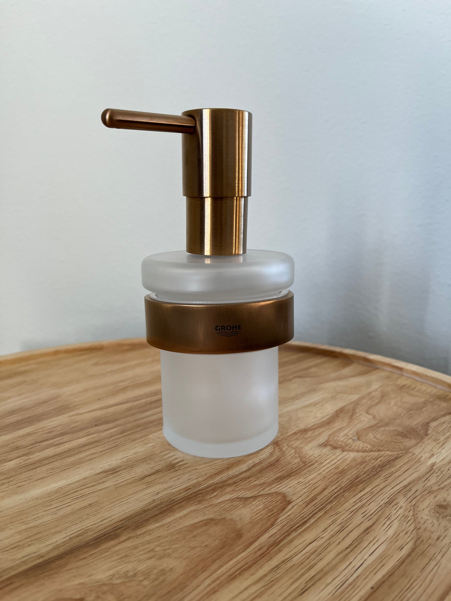 GROHE Essentials zeepdispenser glas incl. houder brushed warm sunset