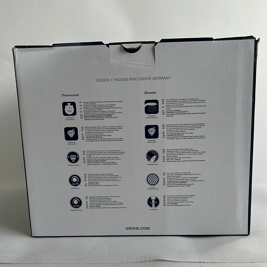 Grohe Cosmopolitan 210 Grohterm smartcontrol rainshower set