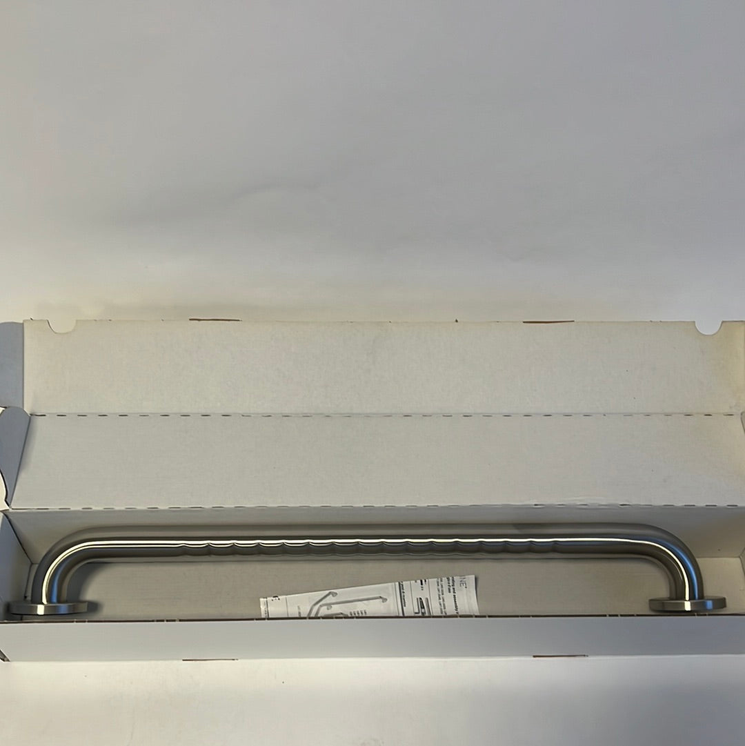 Nosag steunstang/handgreep mat geborsteld edelstaal met grip 32/600 mm