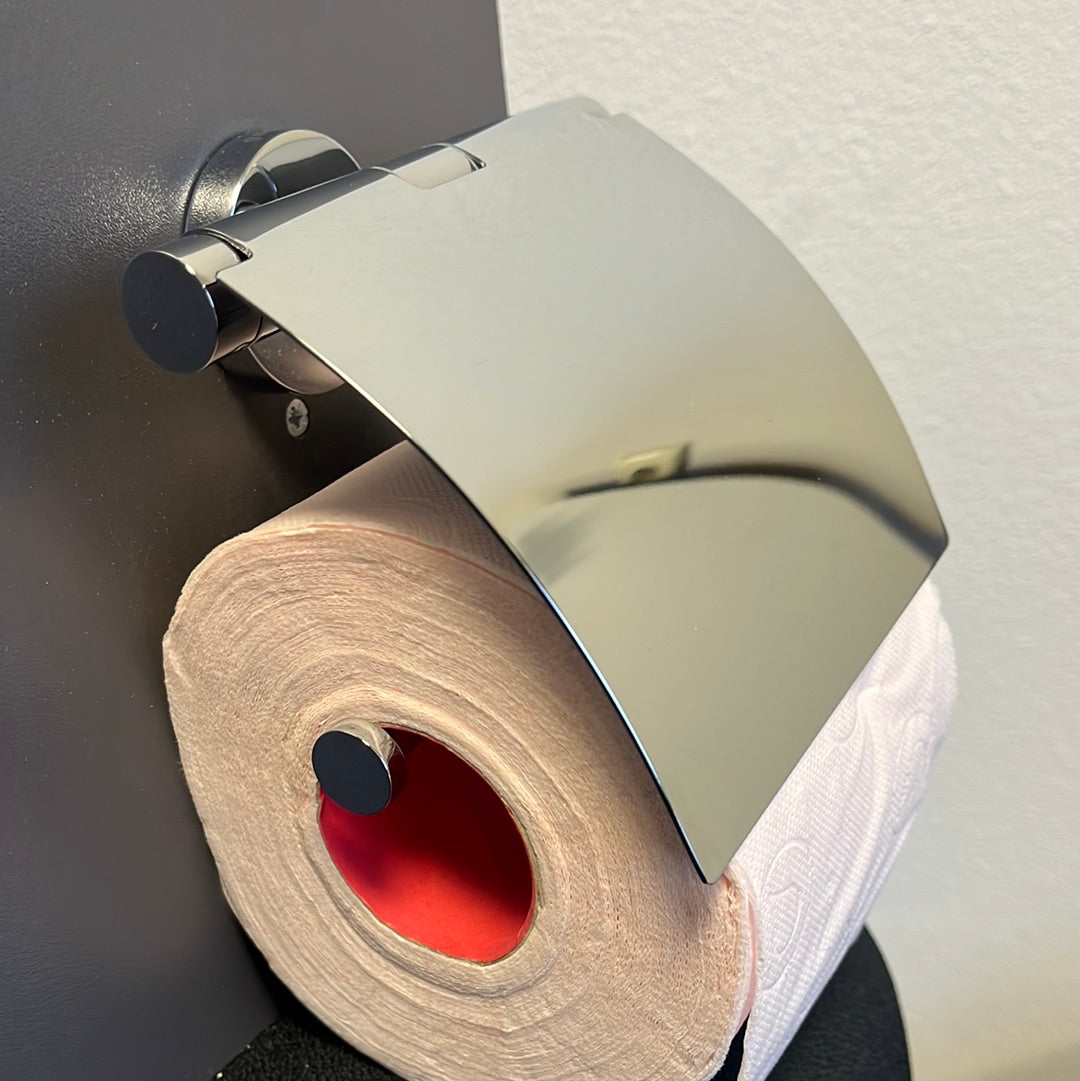 Geesa Nemox Toiletrolhouder met klep
