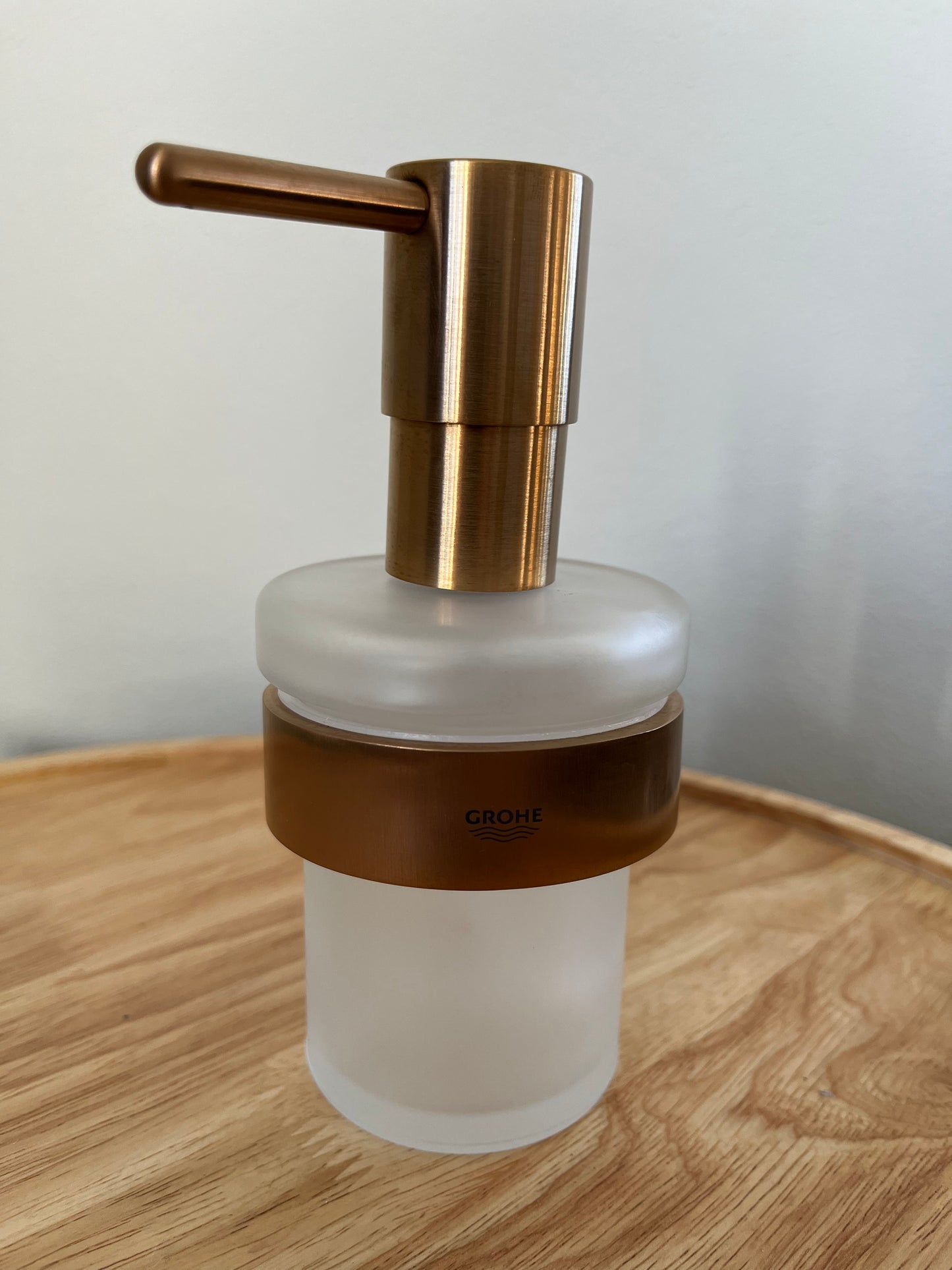GROHE Essentials zeepdispenser glas incl. houder brushed warm sunset