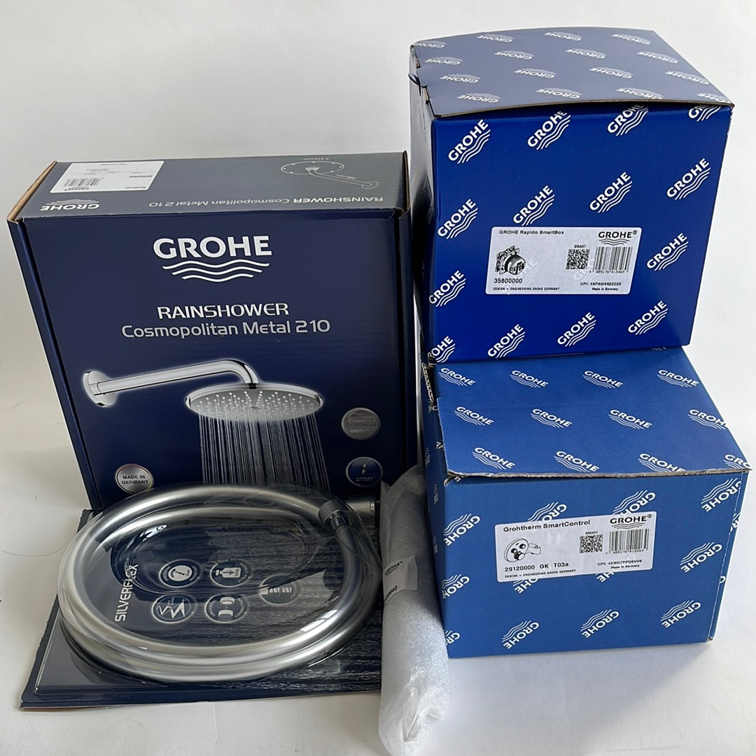 Grohe Cosmopolitan 210 Grohterm smartcontrol rainshower set