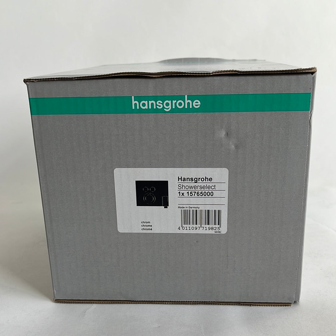 Hansgrohe ShowerSelect - afdekset voor inbouwthermostaat met stopkranen voor 2 douchefuncties
