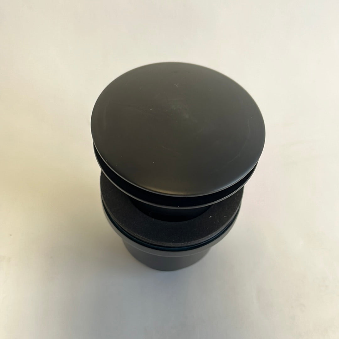 Afvoerplug clickwaste mat zwart 5/4