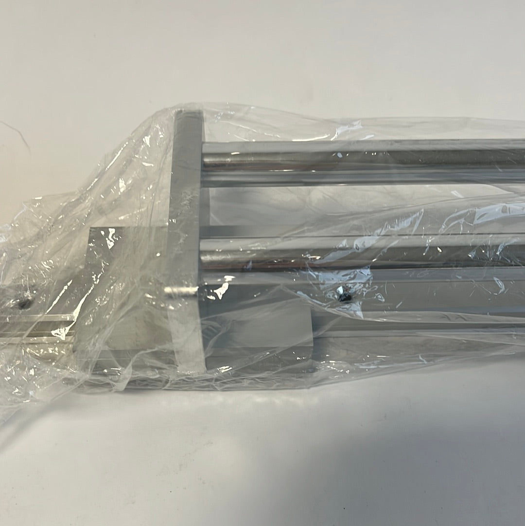Handdoekhouder met uitreksysteem voor twee handdoeken 495 mm