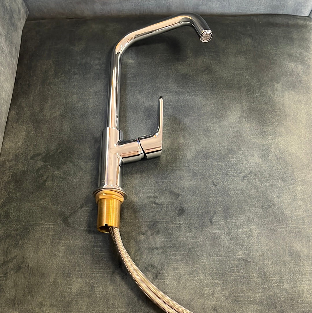 Hansgrohe Wastafelmengkraan Focus 240 1-greeps met hoge uitloop