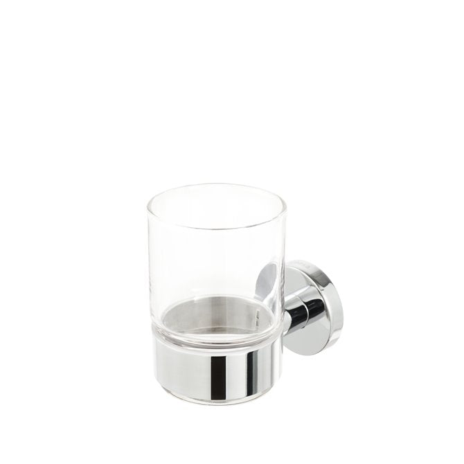 Geesa Nemox Glashouder met glas chroom