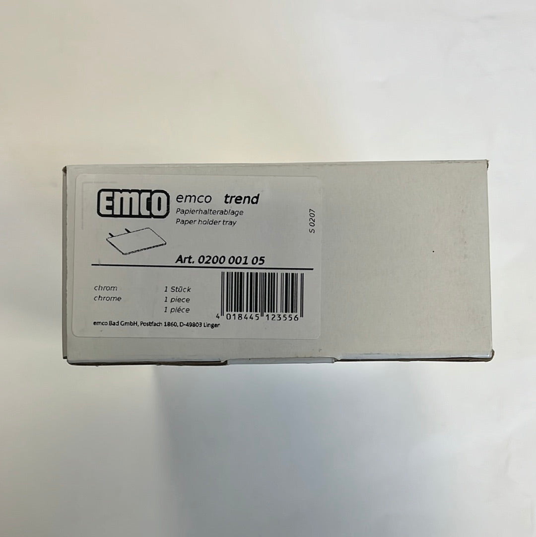 EMCO Trend Planchet voor closetrolhouder chroom