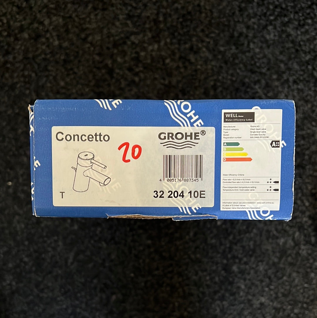 Grohe Concetto wastafelkraan glanzend chroom