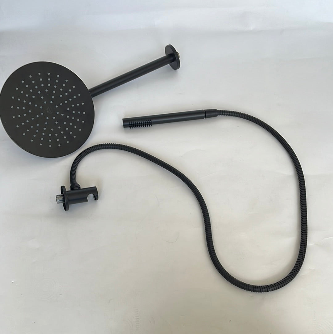 Paffoni Light doucheset mat zwart