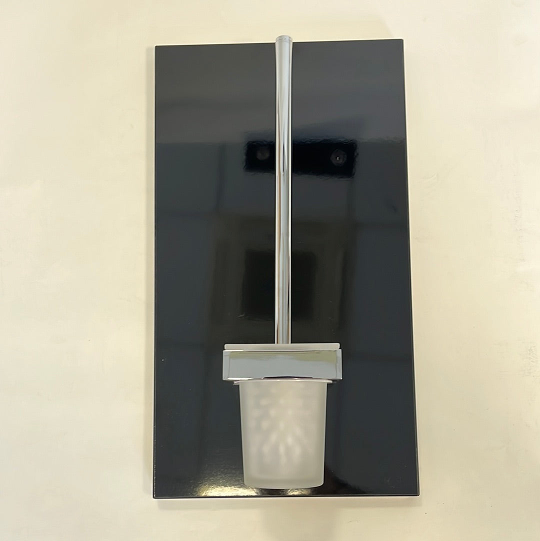 EMCO Liaison toiletborstel garnituur gesatineerd kristalglas