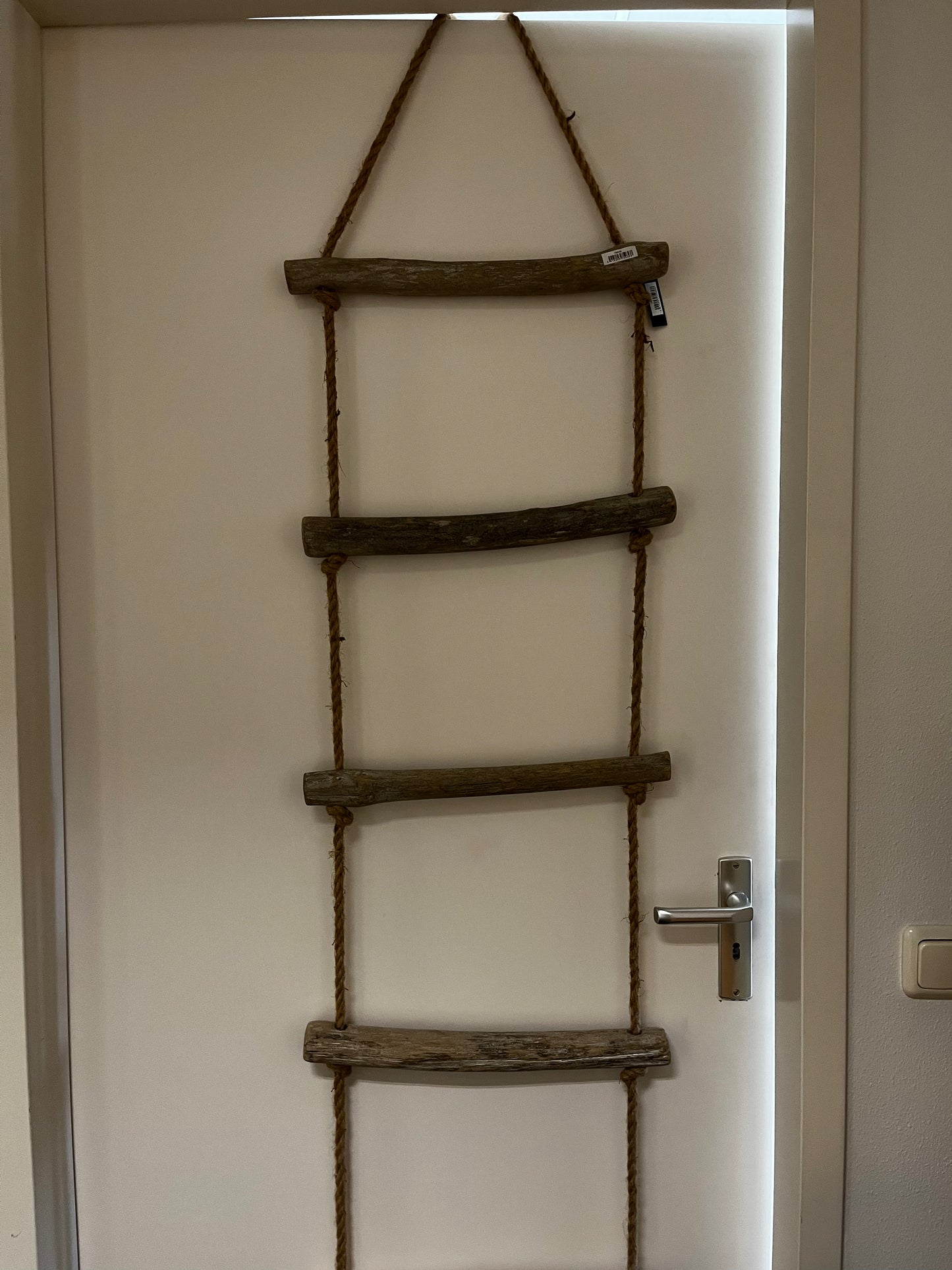 J-line Ladder Hangend 5Treden Hout Naturel