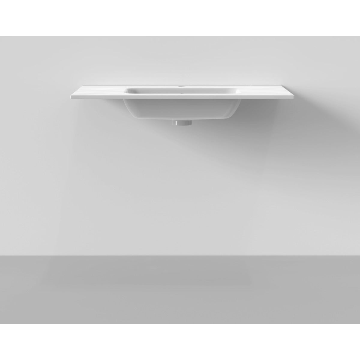 Arcqua Pakaru wastafel keramisch glans wit