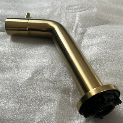 Sanibell fonteinkraan inbouw gold brushed mat goud