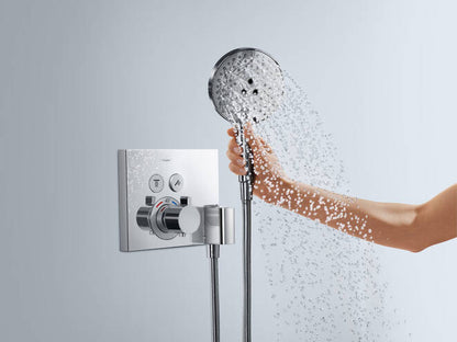 Hansgrohe ShowerSelect - afdekset voor inbouwthermostaat met stopkranen voor 2 douchefuncties