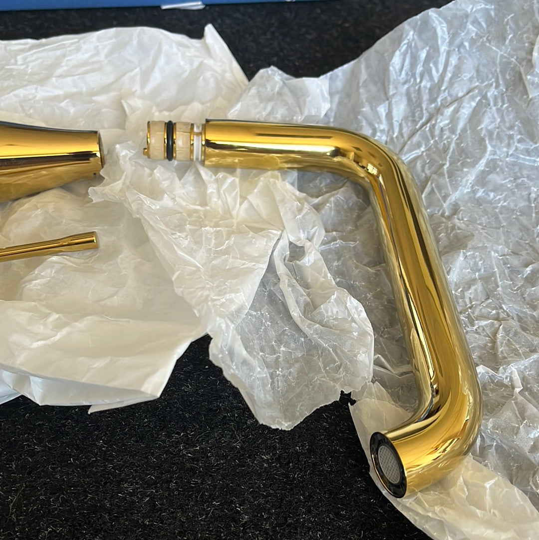 Grohe Essence New XL-Size Wastafelmengkraan zonder waste Cool Sunrise