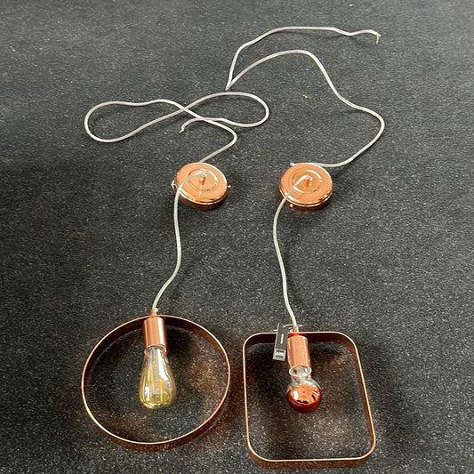 J-Line hanglampen koper