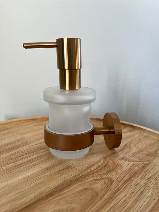 GROHE Essentials zeepdispenser glas incl. houder brushed warm sunset