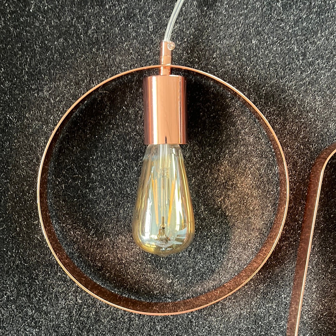 J-Line hanglampen koper