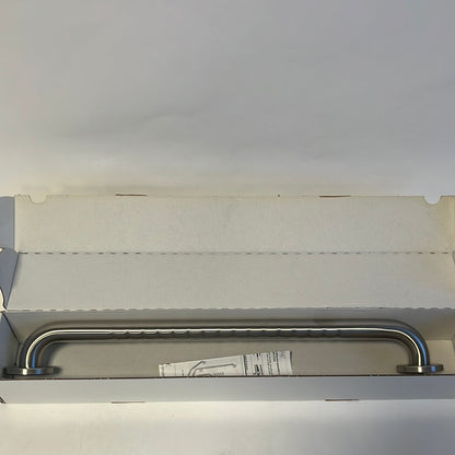 Nosag steunstang/handgreep mat geborsteld edelstaal met grip 32/600 mm