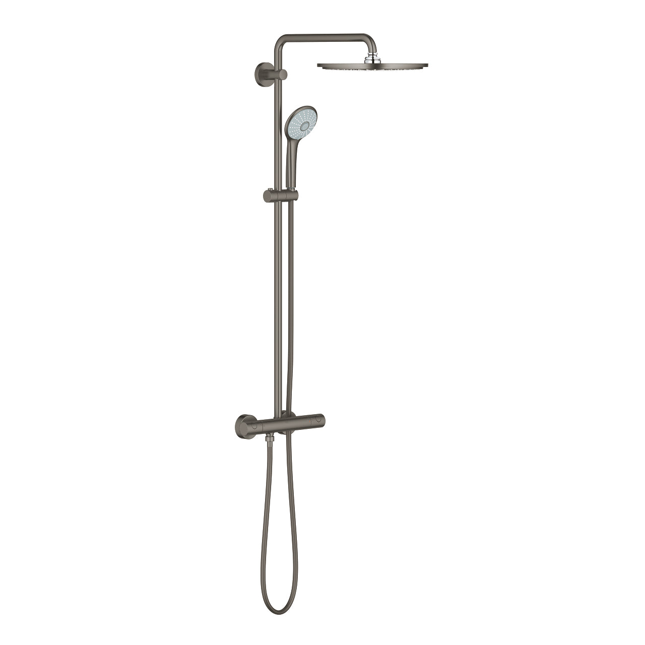 Grohe Euphoria System 310 XXL thermostatische regendoucheset Brushed Hard Graphite