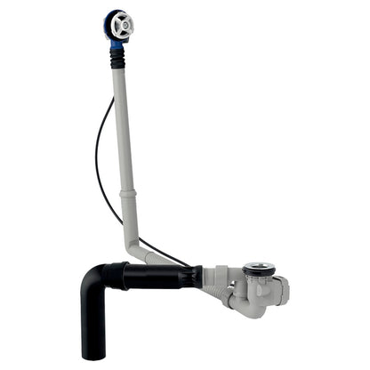 Geberit badaansluitset met draainknop d25, lengte 52 cm