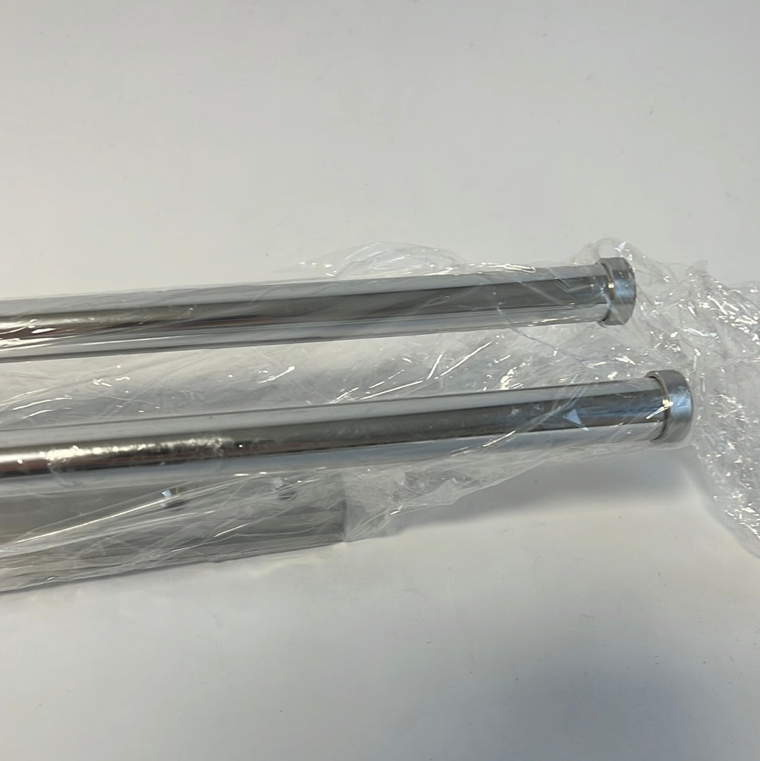Handdoekhouder met uitreksysteem voor twee handdoeken 495 mm