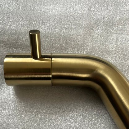 Sanibell fonteinkraan inbouw gold brushed mat goud