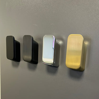 Geesa Shift handdoekhaak 3x 2,5 x 7,1 cm zwart metaal geborsteld