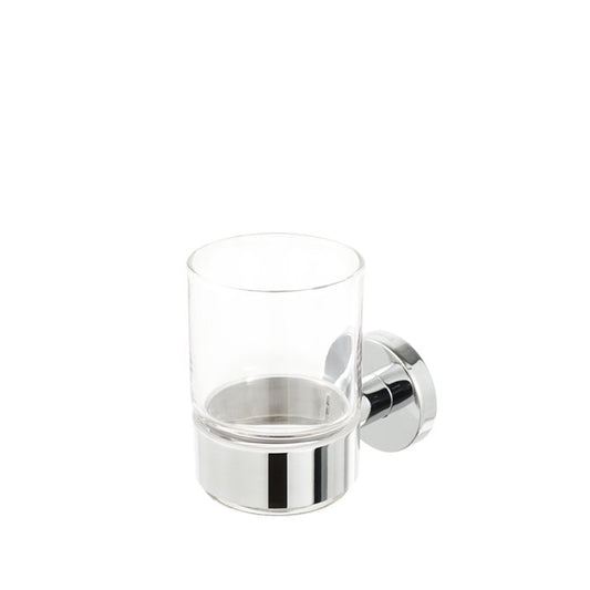 Geesa Nemox Glashouder met glas chroom