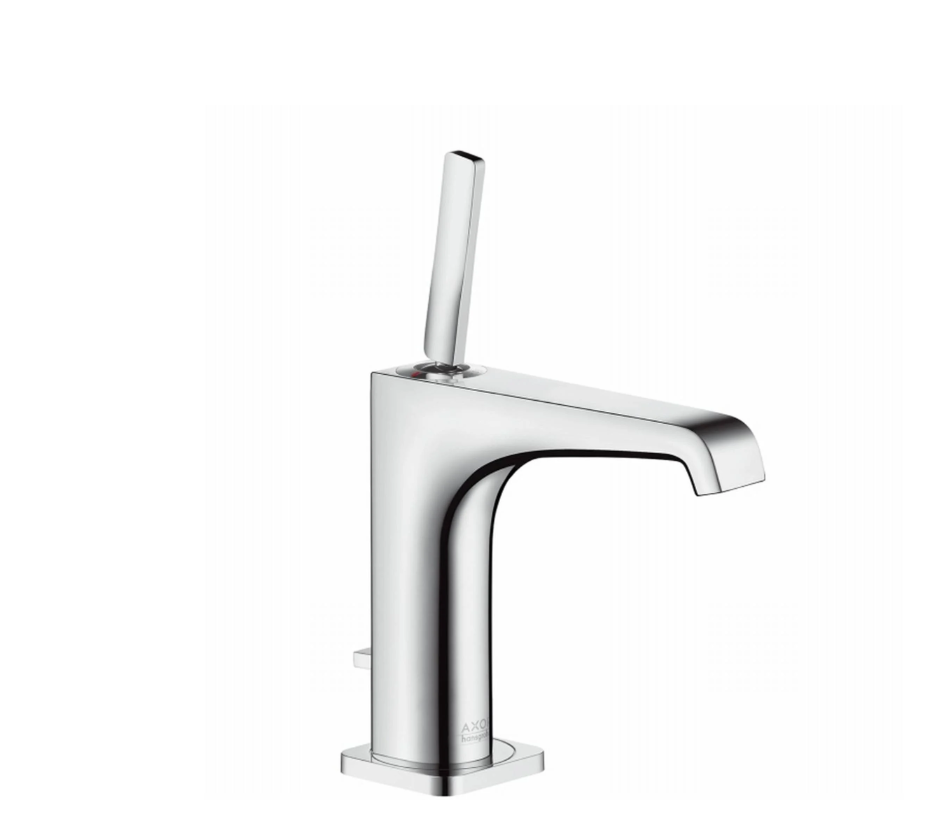 Hansgrohe Axor Citterio E kiwa ééngreeps wastafelmengkraan 130 met pingreep met trekwaste