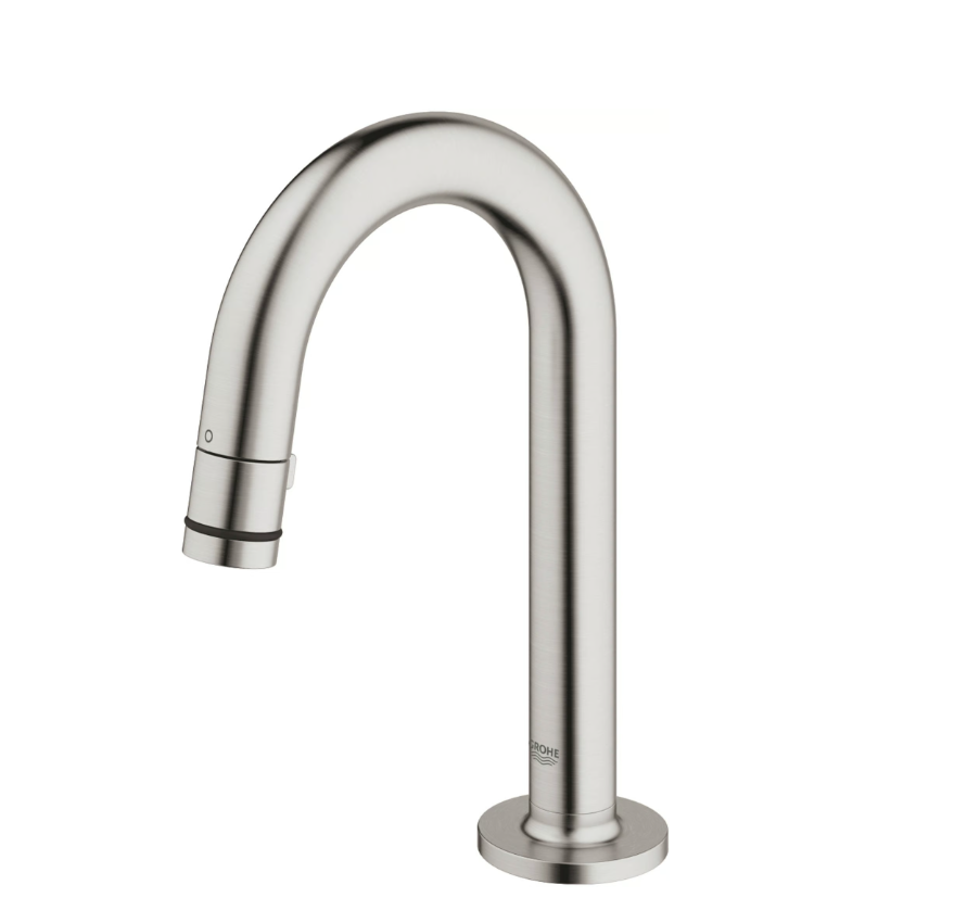 Grohe universal toiletkraan supersteel C - uitloop