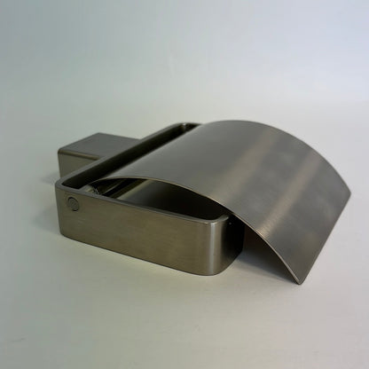 EMCO Loft Toiletrolhouder met klep RVS