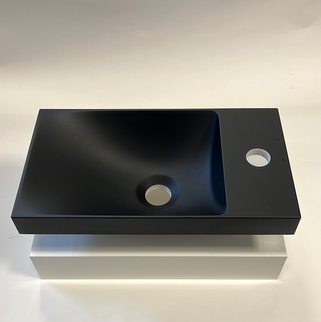 Arcqua Marble fontein mat zwart