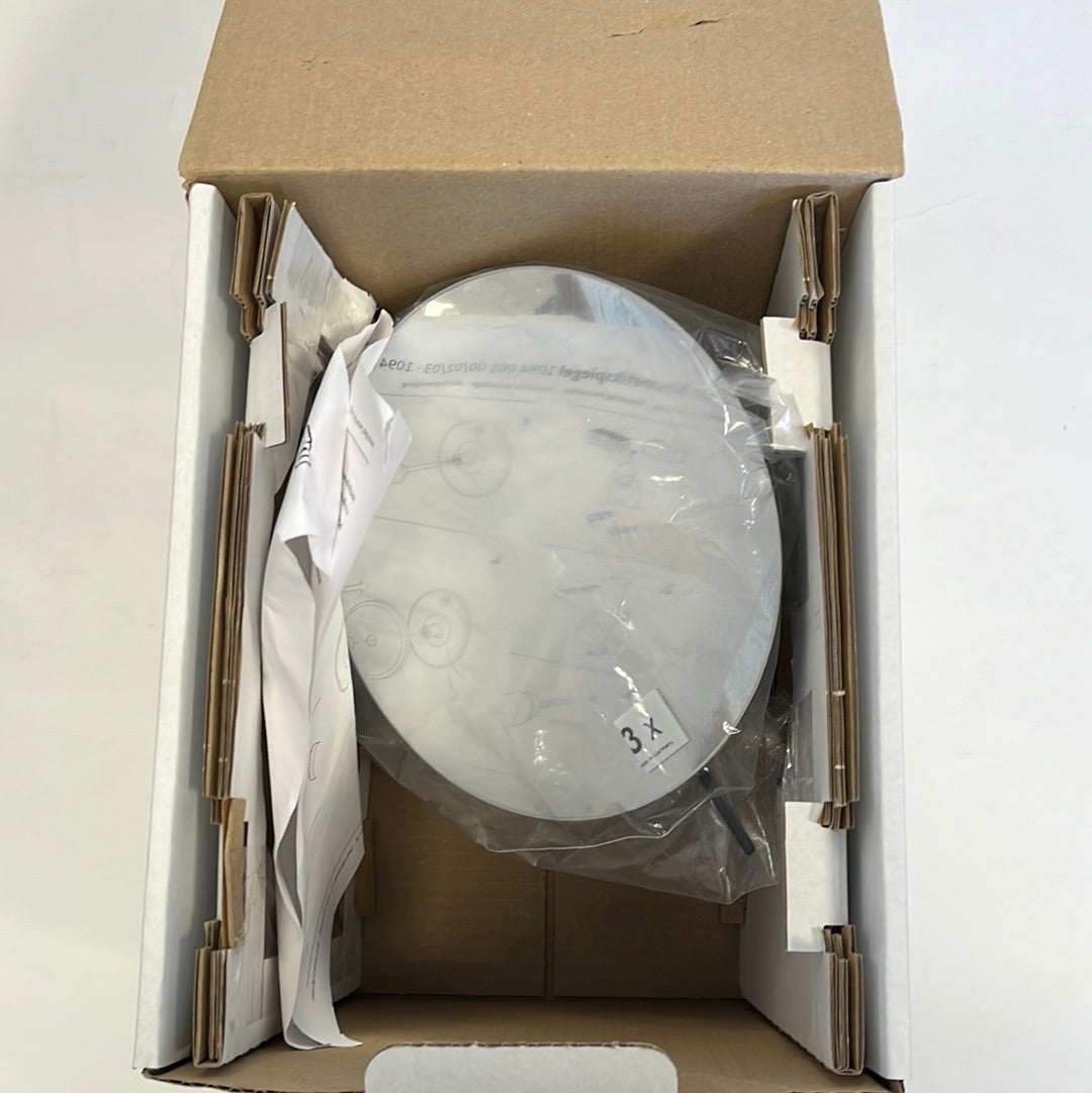 EMCO Round scheerspiegel/make-up spiegel 1 arm