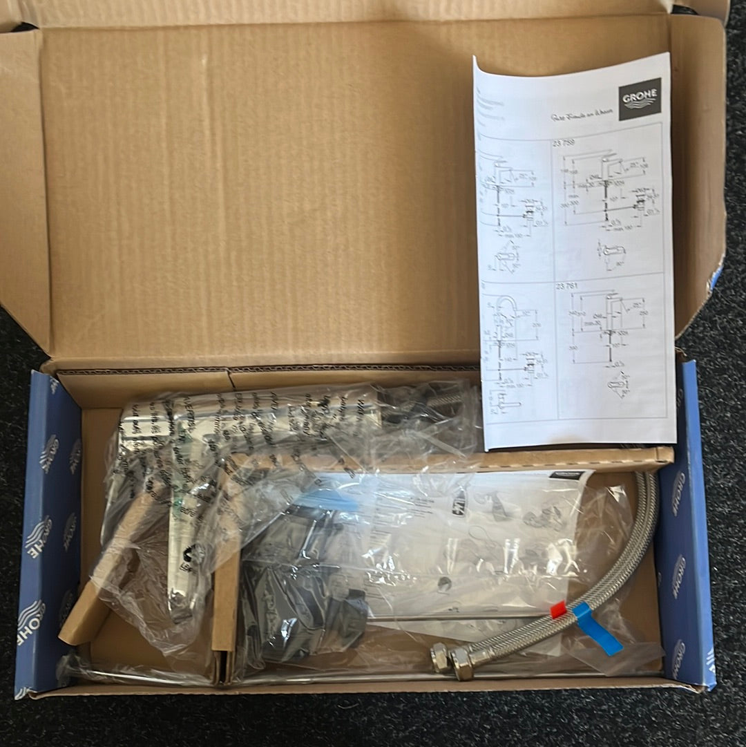 Grohe BauEdge wastafelmengkraan 23759000