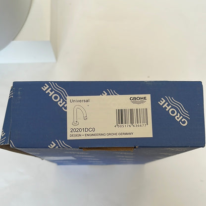 Grohe universal toiletkraan supersteel C - uitloop