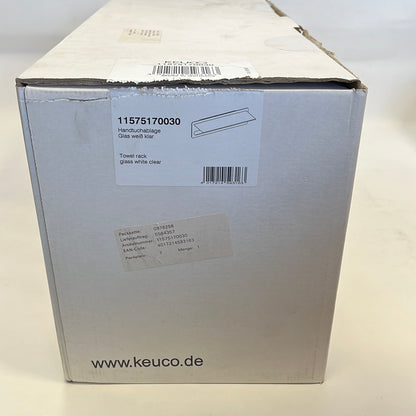 Keuco planchet met handdoekhouder editie 400