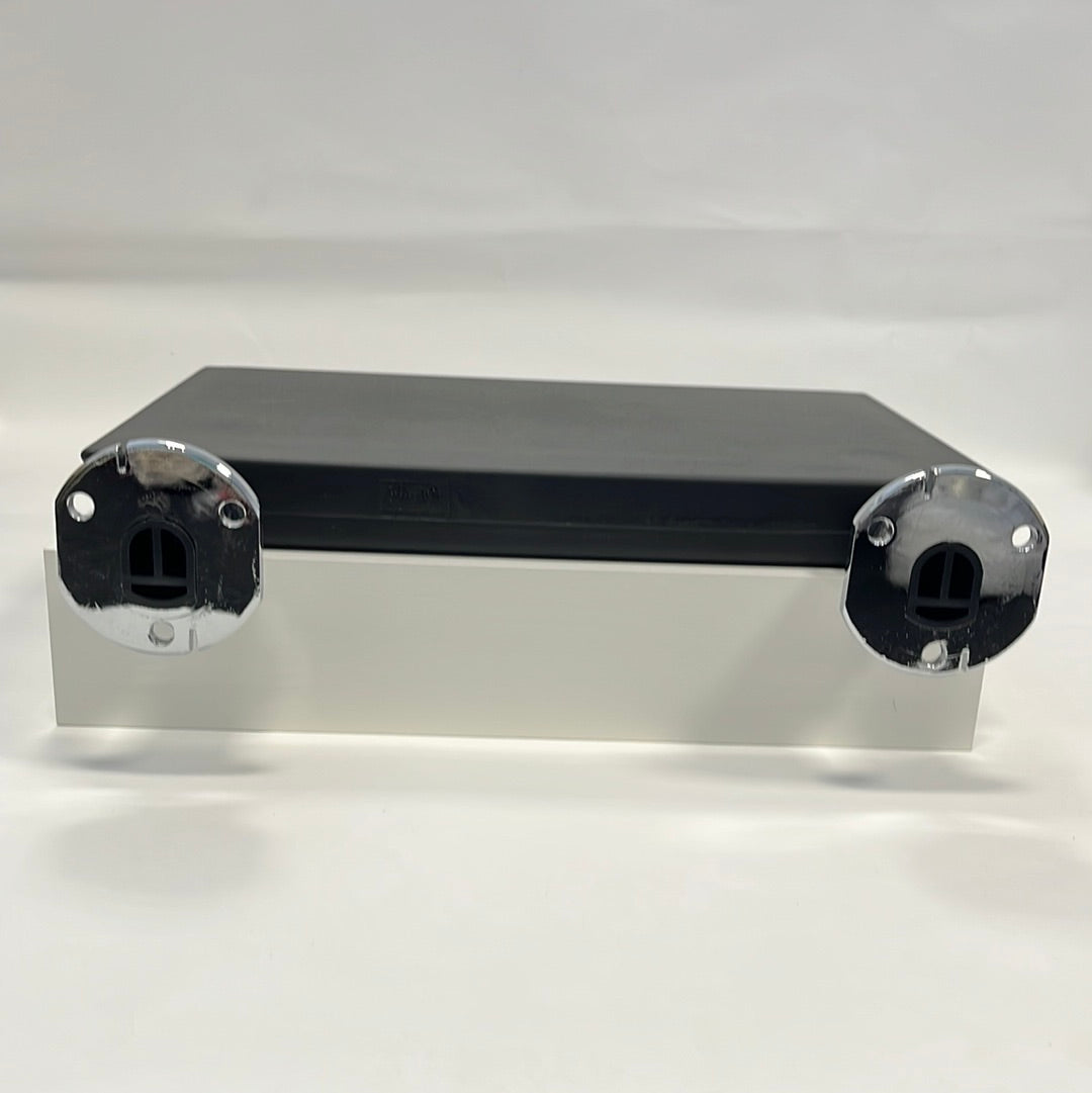 Emco System 2 wandklapzitje zwart-chroom