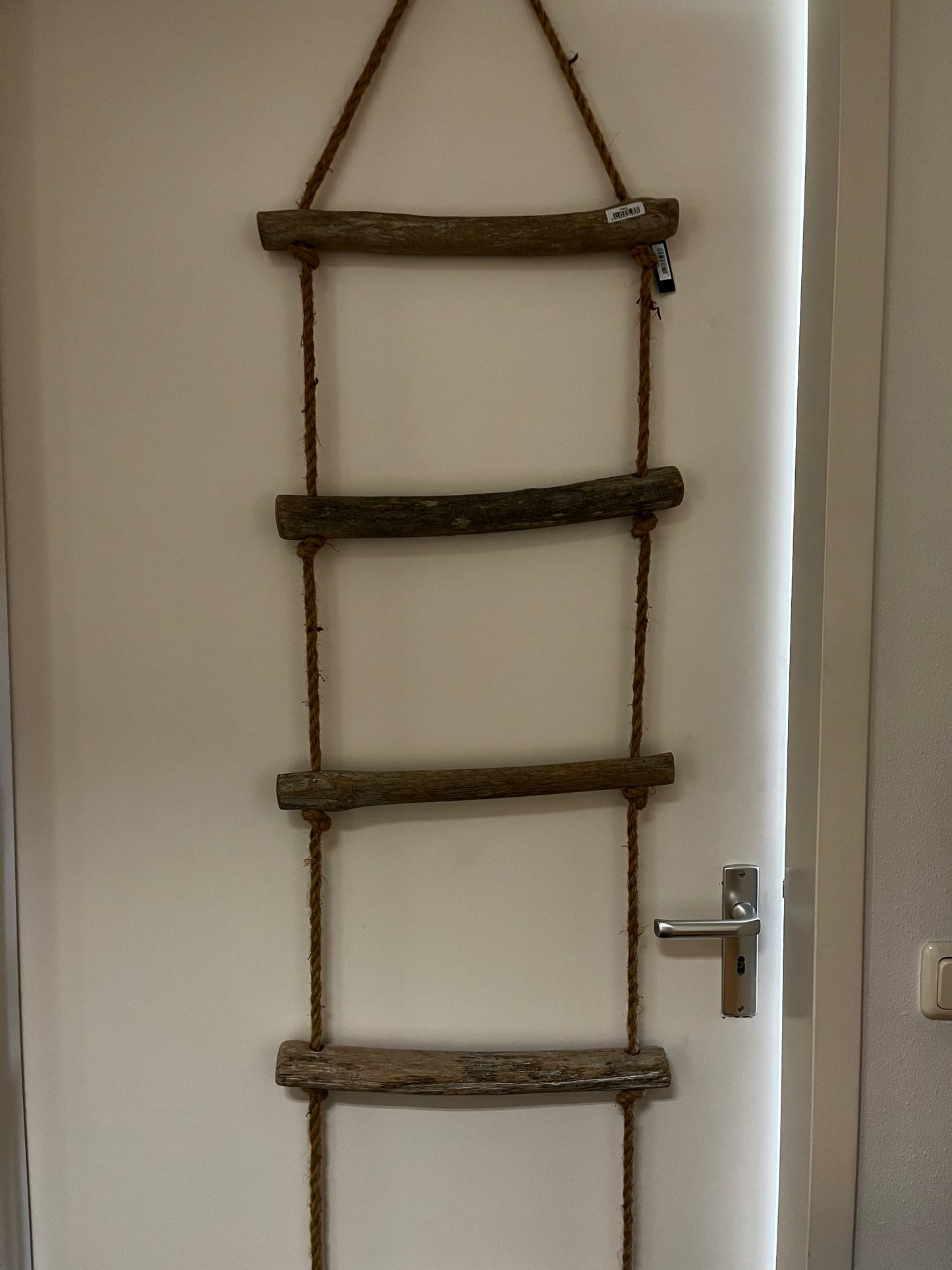 J-line Ladder Hangend 5Treden Hout Naturel