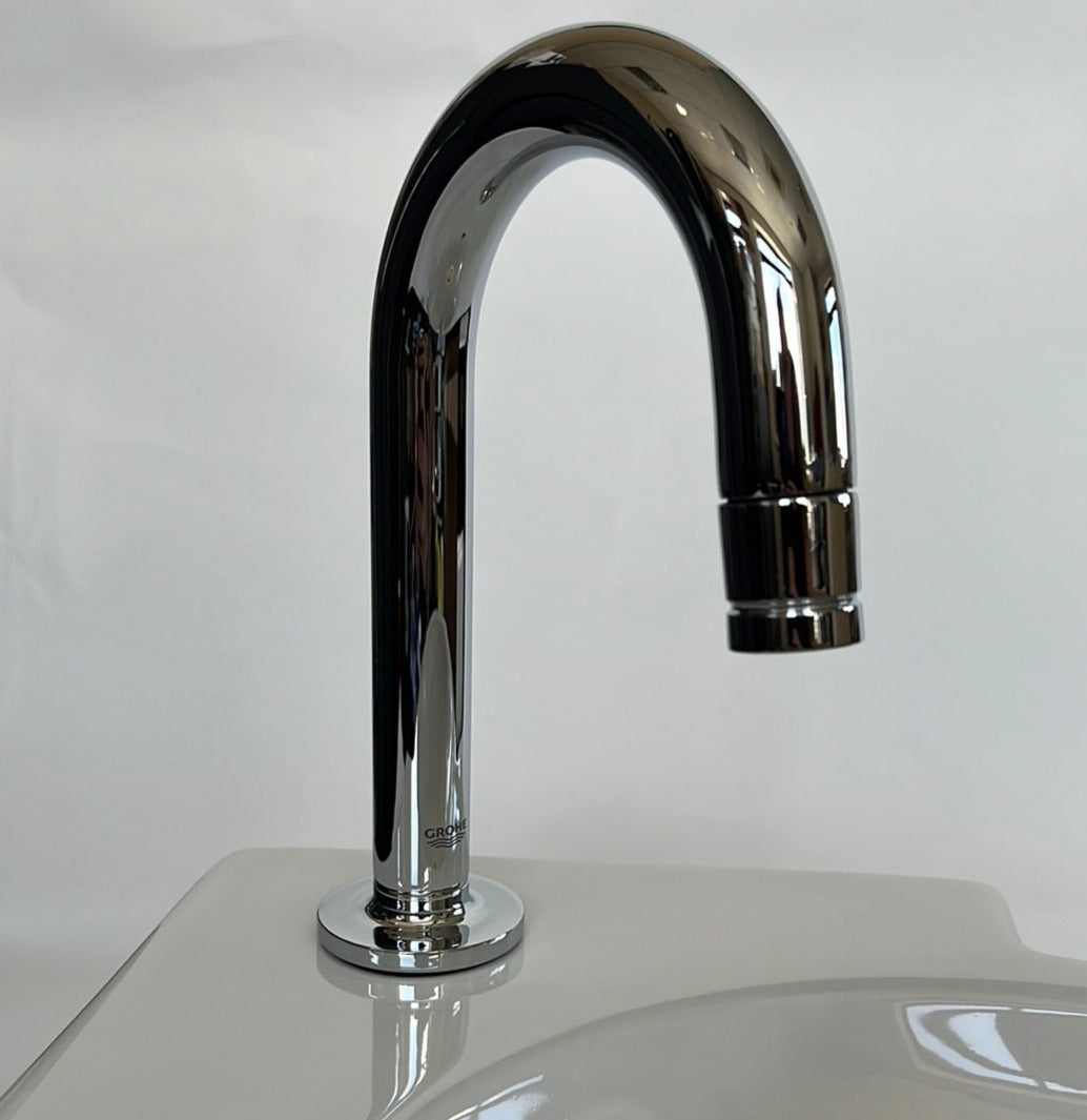 Grohe universal toiletkraan supersteel C - uitloop