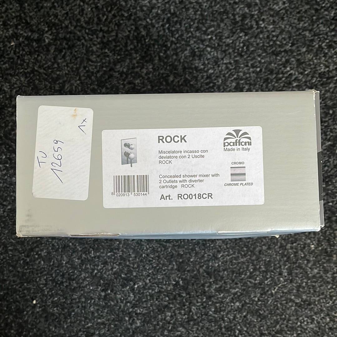 Paffoni Rock inbouw douchekraan chroom