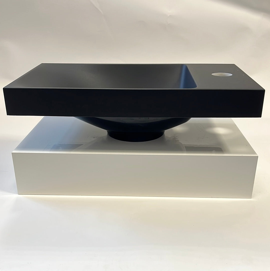 Arcqua Marble fontein mat zwart
