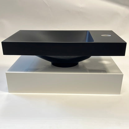 Arcqua Marble fontein mat zwart