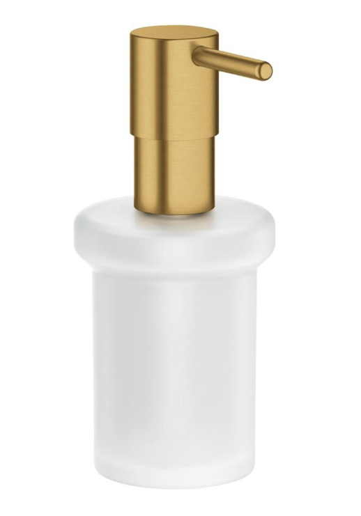 GROHE Essentials zeepdispenser glas brushed cool sunrise zonder houder