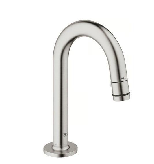 Grohe universal toiletkraan supersteel C - uitloop